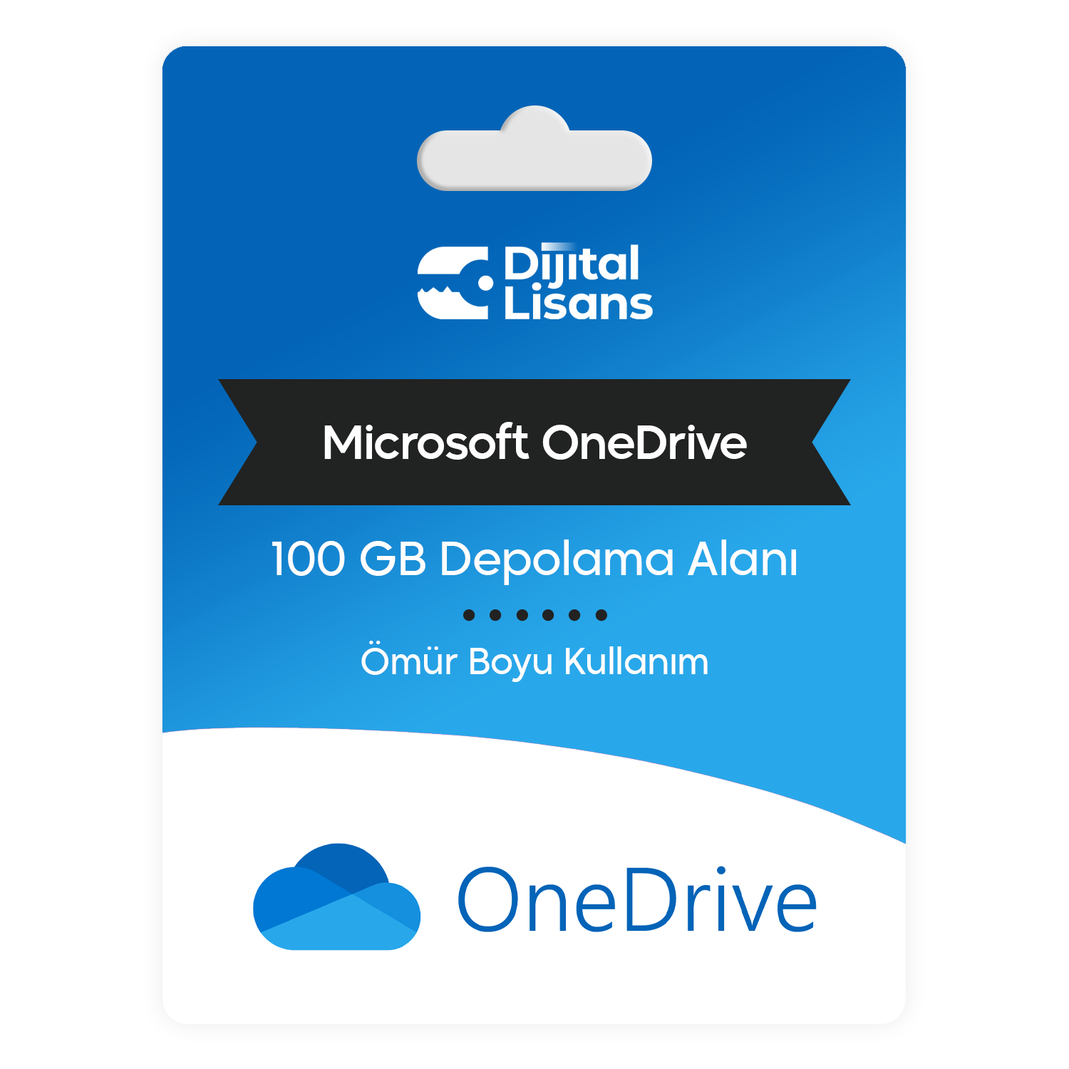 Microsoft OneDrive 100 GB (Ömür Boyu) Microsoft OneDrive 100 GB (Ömür Boyu)